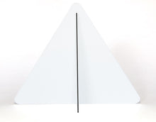 Laden Sie das Bild in den Galerie-Viewer, Abstand 1,5 m - Dreieck Aufsteller 50 x 40 cm - freistehend aufstellbar– Alu Verbundplatte 4 mm