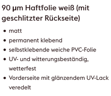 Laden Sie das Bild in den Galerie-Viewer, 5 x Aufkleber - Sticker - Hier ist kein Hundeklo - 90 mµ Haftfolie - PVC selbstklebend